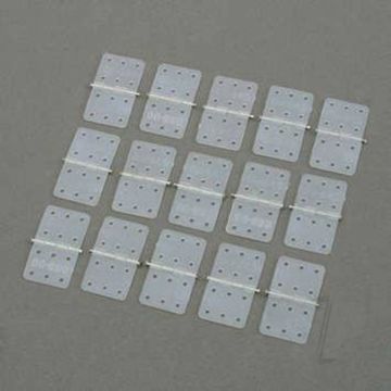 Dubro DB117 Standard Nylon Hinge (15 pcs) Hardware for RC Model Aircraft