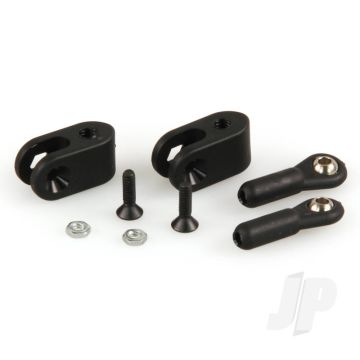 Dubro DB3365 Heavy Duty Clevis with 4-40 Ball Link 8-32 (2pcs) Hardware for RC Model Aircraft