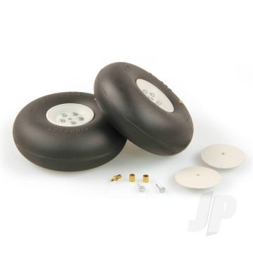 Dubro DB400RV 4" (102mm) Smooth Inflatable Wheels (2pcs) For RC Model Aircraft