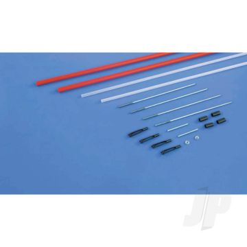 Dubro DB500 Lazer 36" Snake Pushrod Kit (2pcs) Hardware for RC Model Aircraft