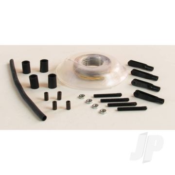 Dubro DB518 Closed Loop Pull-Pull System 4-40 Hardware for RC Model Aircraft