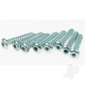Dubro DB526 2" x 1/2" Button Head Screw (8pcs) Hardware for RC Model Aircraft