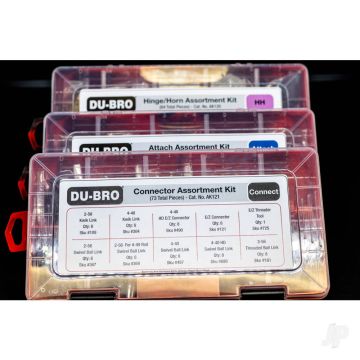 Dubro Connectors Assortment Kit (73 piece set) For RC Model Planes