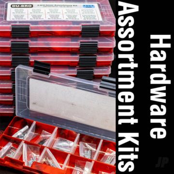 Dubro Standard Hardware Kit Bundle (3 Boxes) For RC Model Planes