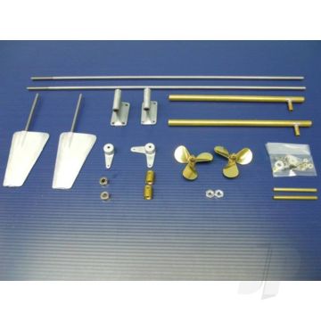 Dumas Crockett Hardware Set 1218 (2341) For Model Boats