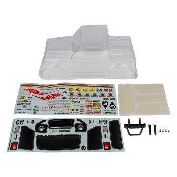 Element RC 1/12 Enduro 12 Bushido Suzuki Samurai Style RC Car Body Shell - Clear
