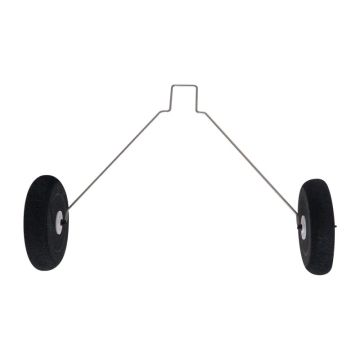 Eazy RC PA-18 Super Cub - Spare Main Landing Gear Front Wheel Set