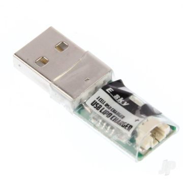 ESKY USB Charger for 150mAh 1Cell 3.7V LiPo Battery (for Sport 150 & Scale F150) 