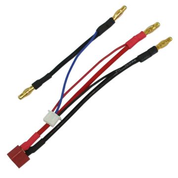 Etronix Balancer Adaptor For Lipo 2S w/ Deans/4mm/2mm Connector