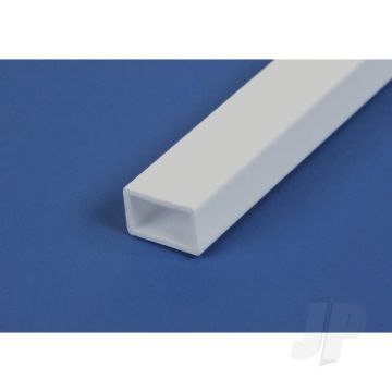 Evergreen 14in (35cm) Rectangular Plastic Tube .250x.375in (100 pack)
