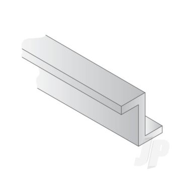 Evergreen 14in (35cm) Plastic Z-Channel .125in (3.1mm) (3 pack)