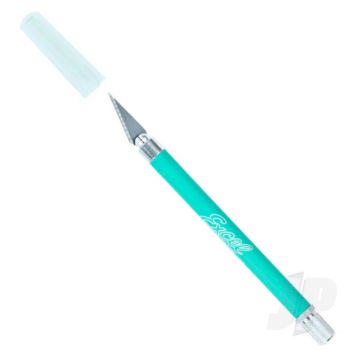 Excel K18 Grip-On Knife with Safety Cap, Green