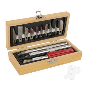 Excel Craft Hobby Tool Set, Wooden Box