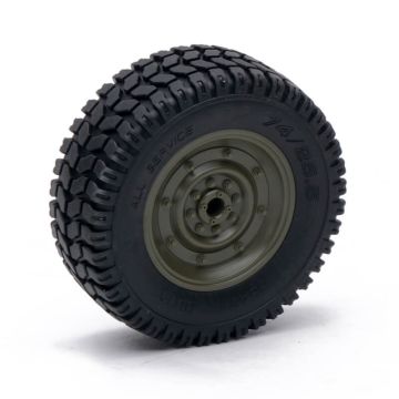 E-Zee RC Hummer Right Wheel Green