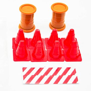 E-Zee RC 1/16 Tricycle Roadblock Accessory Kit