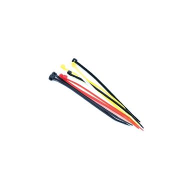 Fastrax Black 100MM X 2.5MM Nylon Cable Ties (10Pcs)