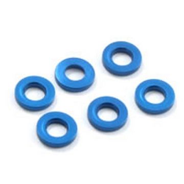 Fastrax M3 Tapered Washer Blue (6)