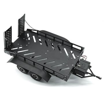 Fastrax Dual-Axle Trailer W/Ramps & Leds (Med 1/12-1/18)