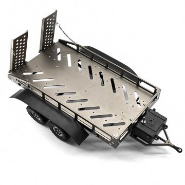 Fastrax Dual-Axle Trailer W/Ramps & Leds (Med 1/12-1/18)