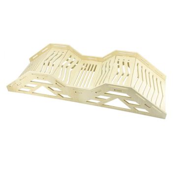 Fastrax Wood Board Climbing Up'n'over Type B 195x600x120mm