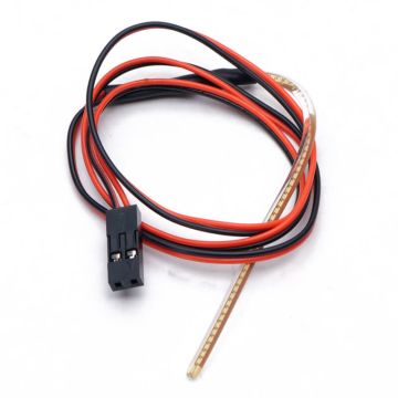 Fastrax LED Antenna 7cm Light Length - Ice Blue