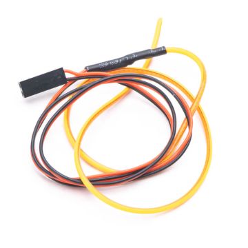 Fastrax LED Antenna 29cm Light Length - Yellow