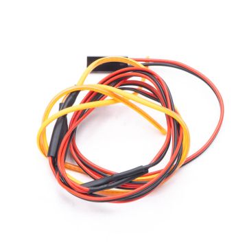 Fastrax LED Twin Antenna 18cm Light Length - Yellow