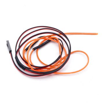 Fastrax LED Twin Antenna 29cm Light Length - Pink