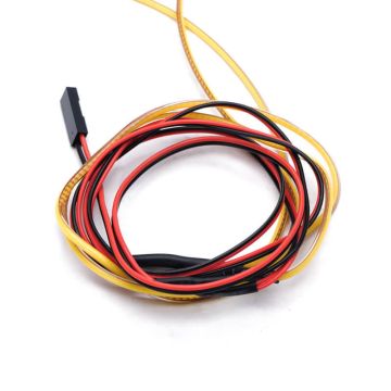 Fastrax LED Twin Antenna 29cm Light Length - White