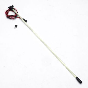 Fastrax LED Whip Light Antenna W/Mount 1/10th - Green