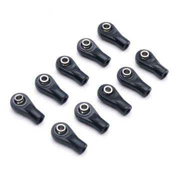 Fastrax Straight Nylon Rod Ends 20x10mm M3 Screw (10pcs)