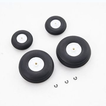 FMS 64mm F18 (Sim) Wheel Set Used For Front Landing Gear