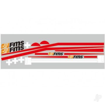 FMS Sticker (for 1500mm Moa Glider)