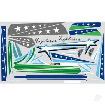 FMS Decal Sheet (for 1100mm F3A)