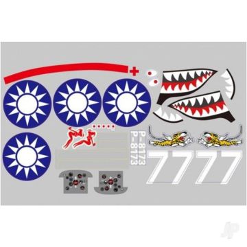 FMS Decal Sheet (for 980mm P40B)