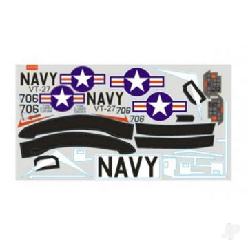 FMS Decal Sheet (for 1400mm T28 V4) (Red)