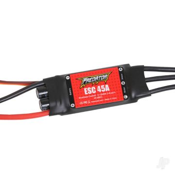FMS 45A ESC With 200mm Input Cable XT60 (for PA-18 /1800mm Ranger)