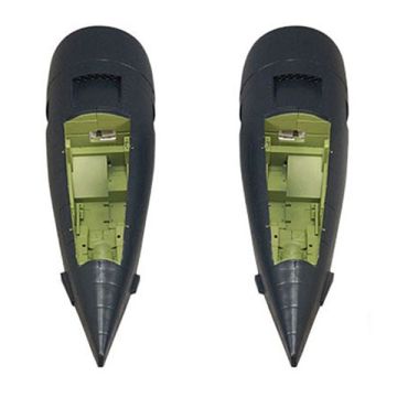 FMS 1700mm F7f Tigercat Blue Nacelles (2pcs)