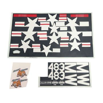 FMS 1700mm F7f Tigercat Blue Decal - Bk