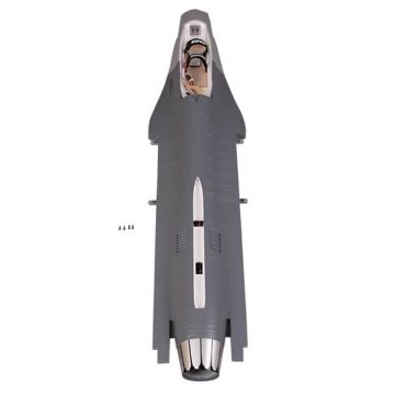 FMS F-16 C Fighting Falcon 70mm Spare Parts - Fuselage