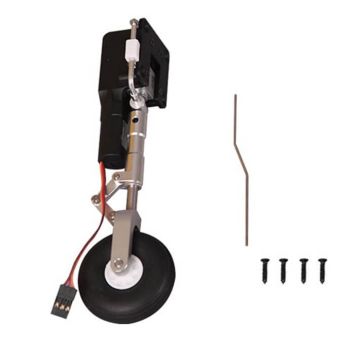 FMS F-16 C Fighting Falcon 70mm Spare Parts - Front Nose Landing Gear Retract Set (CNC Metal)