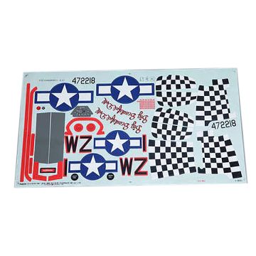 FMS 800mm P51 V2 Decal Sheet
