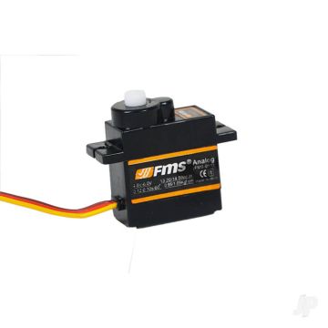 FMS 25G Analog Metal Gear Servo Positive With 600mm Wire (for 1700mm P-51/P-47/F4U)