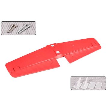 FMS 1700mm P51 Elevator - Red Tail
