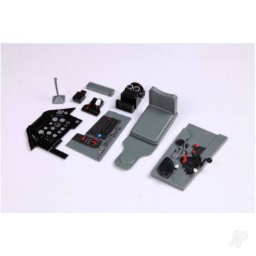 FMS Plastic Scale Cockpit (for 1700mm P51 Red Tail)
