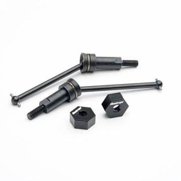 Fastrax Arrma Grom/Granite Metal Front CVD Driveshafts (Pair)