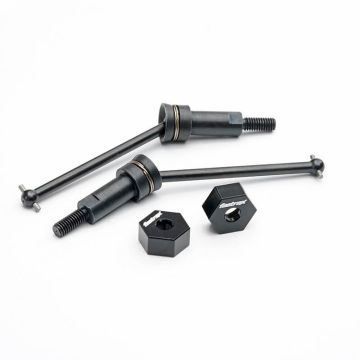 Fastrax Arrma Grom/Granite Metal Rear CVD Driveshafts (Pair)