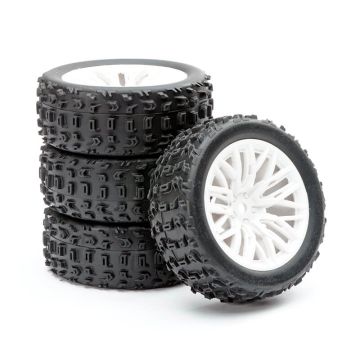 Fastrax Arrma Grom Wheel/Tyre 1/18 Set (4pc)