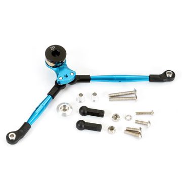 Fastrax Tamiya CW-01 Aluminium Steering Servo Saver Assembly