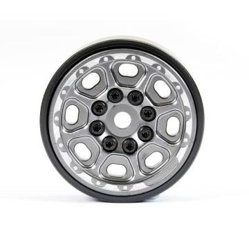 Fastrax TRX-4m Cnc Beadlock Wheels (4) - Titanium